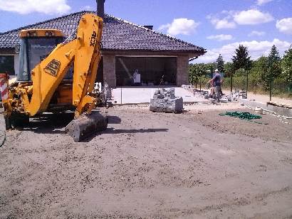 układanie brukowej kostki Piła